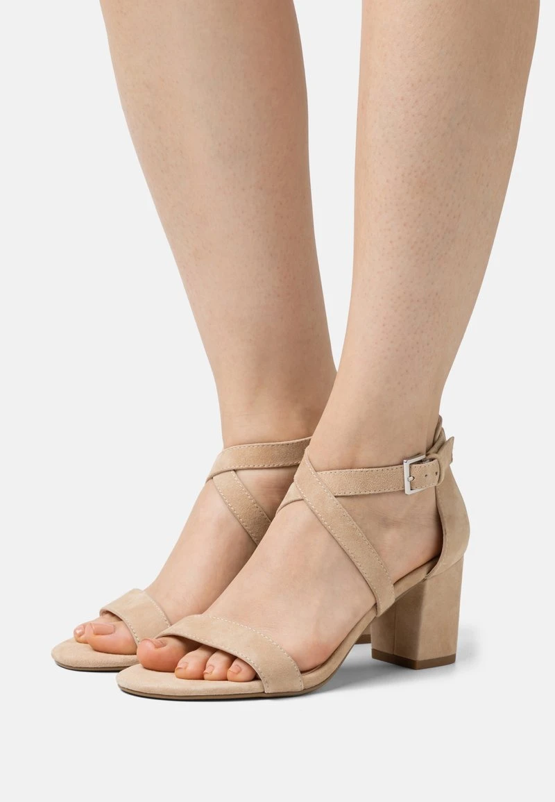 Anna Field LEATHER - Riemensandalette - Beige 1 Anna Field LEATHER - Riemensandalette - Beige