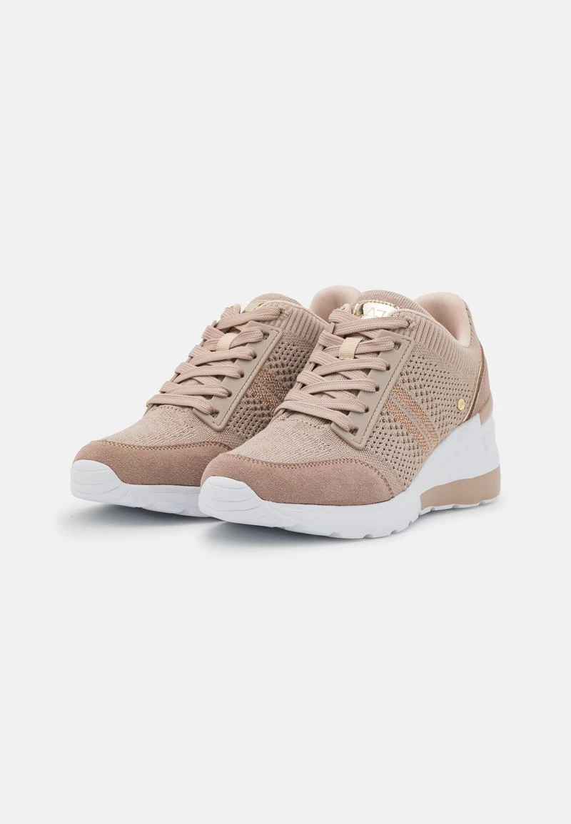 Anna Field LEATHER MIX - Sneaker Low - Beige 3 Anna Field LEATHER MIX - Sneaker Low - Beige – Bild 3
