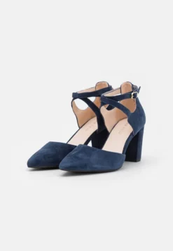 Anna Field LEATHER - High Heel Pumps - Dark Blue -Anna Field ad3ae528caf340659ba620c0ce989155