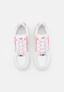 Anna Field LEATHER - Sneaker Low - White/pink -Anna Field addc942e14d64eeebe09a4d28f3c815c