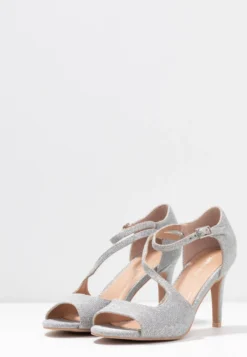Anna Field High Heel Sandalette - Silver 10 Anna Field High Heel Sandalette - Silver -Anna Field ae4bbb56c28b4de2a562072735969d6b