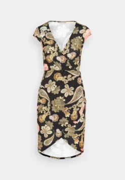 Anna Field Jerseykleid - Black/multi Coloured -Anna Field b17287474e8e4c1cab40e9314d9c7f45