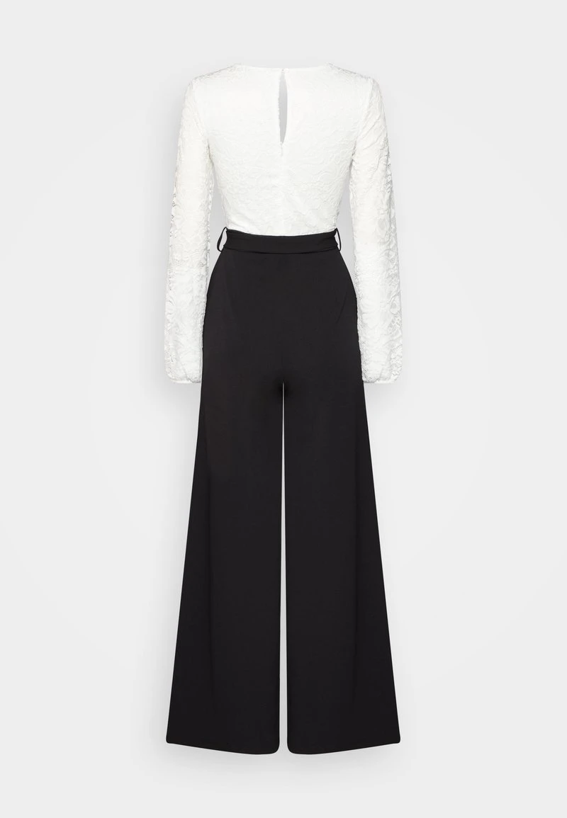 Anna Field Jumpsuit - White/black 2 Anna Field Jumpsuit - White/black – Bild 2