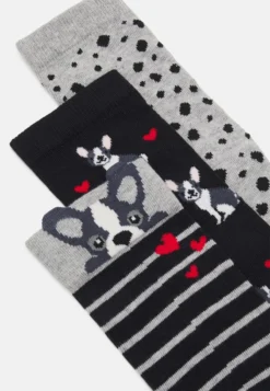 Anna Field 3 PACK - Socken - Black -Anna Field b82bc755d35646ab903ad95d1291f531