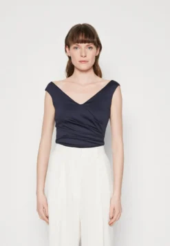 Anna Field Top - Dark Blue
