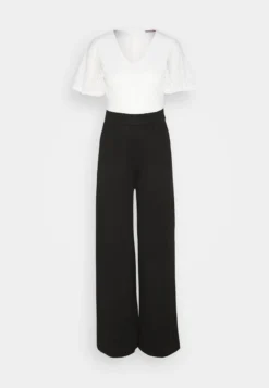 Anna Field Jumpsuit - White/black -Anna Field bd849d86f81346dc8bb5205128143631