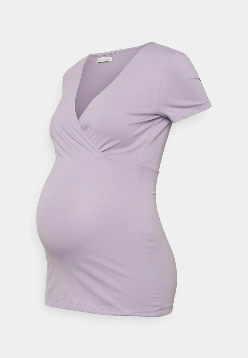 2 PACK - T-Shirt Basic - Multi Coloured/lilac/grey 2 2 PACK - T-Shirt Basic - Multi Coloured/lilac/grey – Bild 2