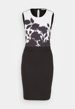 Anna Field Jerseykleid - Black/white -Anna Field bf7380a66416421d8ec2fe425c23849d