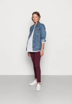 3 PACK - Leggings - Hosen - Black/bordeaux/dark Blue