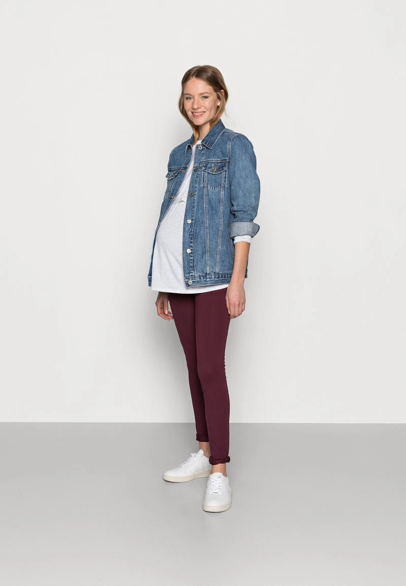 3 PACK - Leggings - Hosen - Black/bordeaux/dark Blue 1 3 PACK - Leggings - Hosen - Black/bordeaux/dark Blue