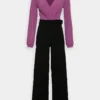 Anna Field Jumpsuit - Purple/black