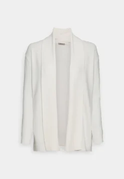 Anna Field RIBBED FOLD COLLAR - Strickjacke - Black 10 Anna Field RIBBED FOLD COLLAR - Strickjacke - Black -Anna Field c6defb08ae114454b2267c0a4f0c24fa