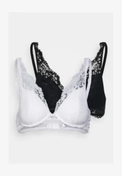 Anna Field 2 PACK - Bügel BH - Black/white -Anna Field cb5628af92a24d64b99f893982454aa3