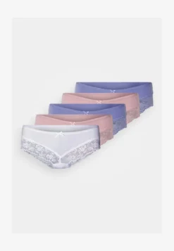 Anna Field 5 PACK - Slip - Pink/dark Blue/white 11 Anna Field 5 PACK - Slip - Pink/dark Blue/white -Anna Field d25f96cec6ce437a9c3d12c5d1a6a214