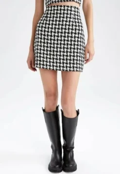 Anna Field Minirock - Black/white -Anna Field d2a7a846affa4c11a79c426872dd4455