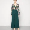 Anna Field Jumpsuit - Dark Green/yellow