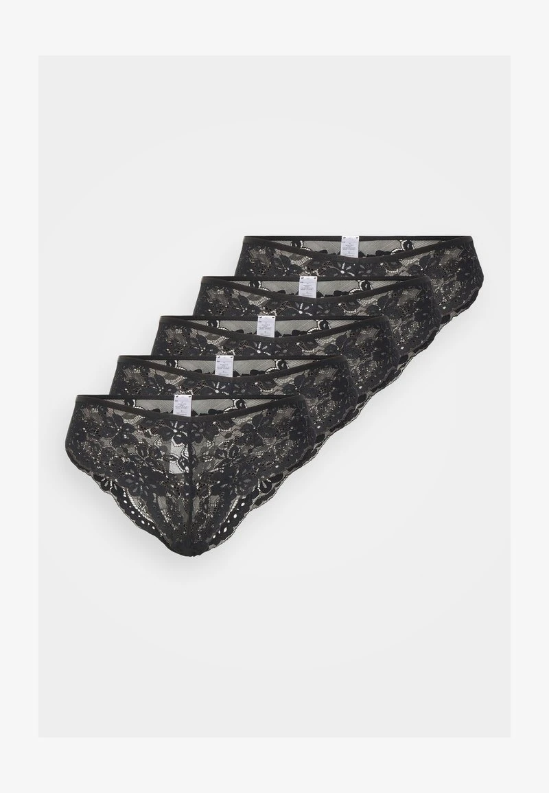 Anna Field 5 PACK - Slip - Black 4 Anna Field 5 PACK - Slip - Black – Bild 4