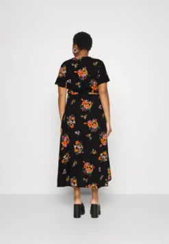 WRAP DRESS HIGH LOW HEM - Freizeitkleid - Black -Anna Field de12f0ef14d241e1b655b15c1d5dd52e