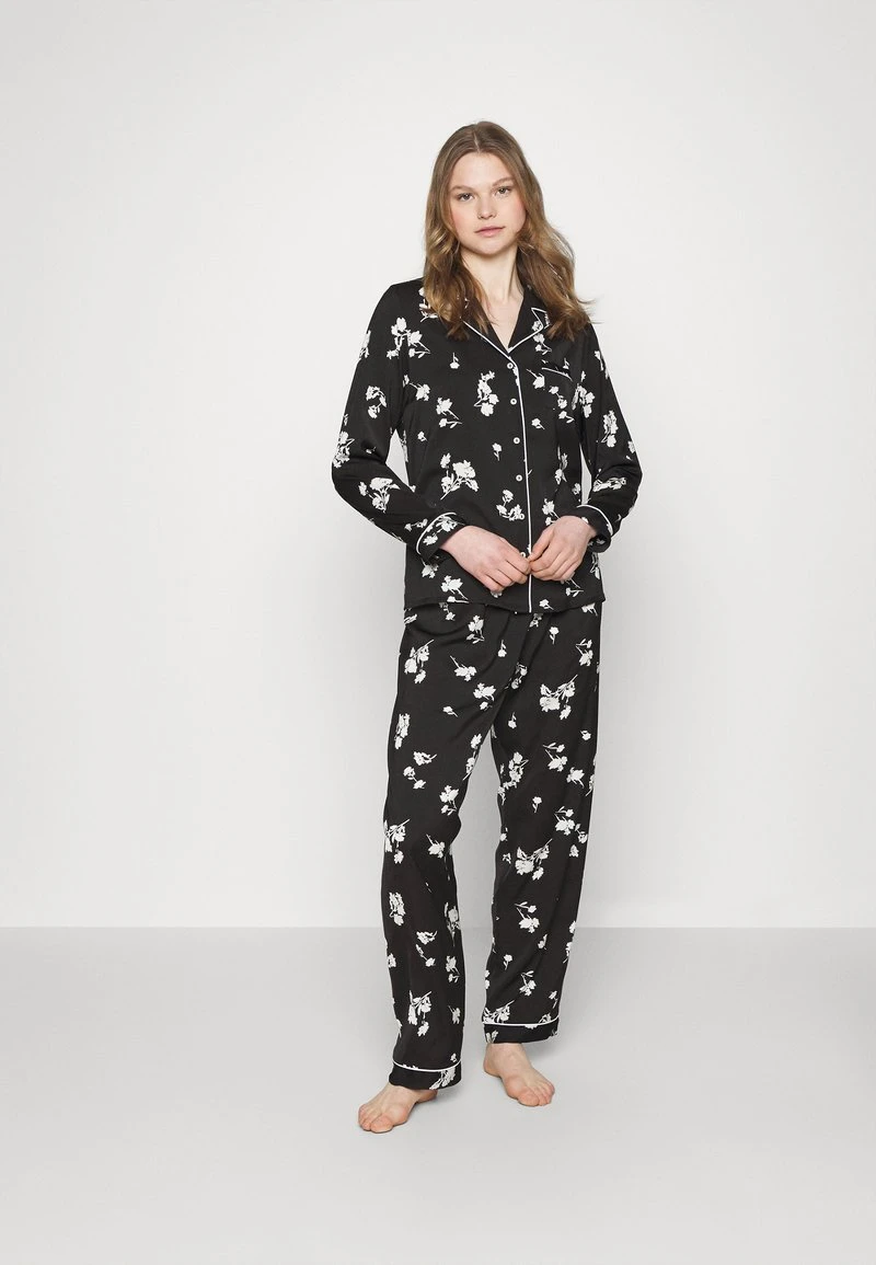 Anna Field SET - Pyjama - Black/offwhite 2 Anna Field SET - Pyjama - Black/offwhite – Bild 2