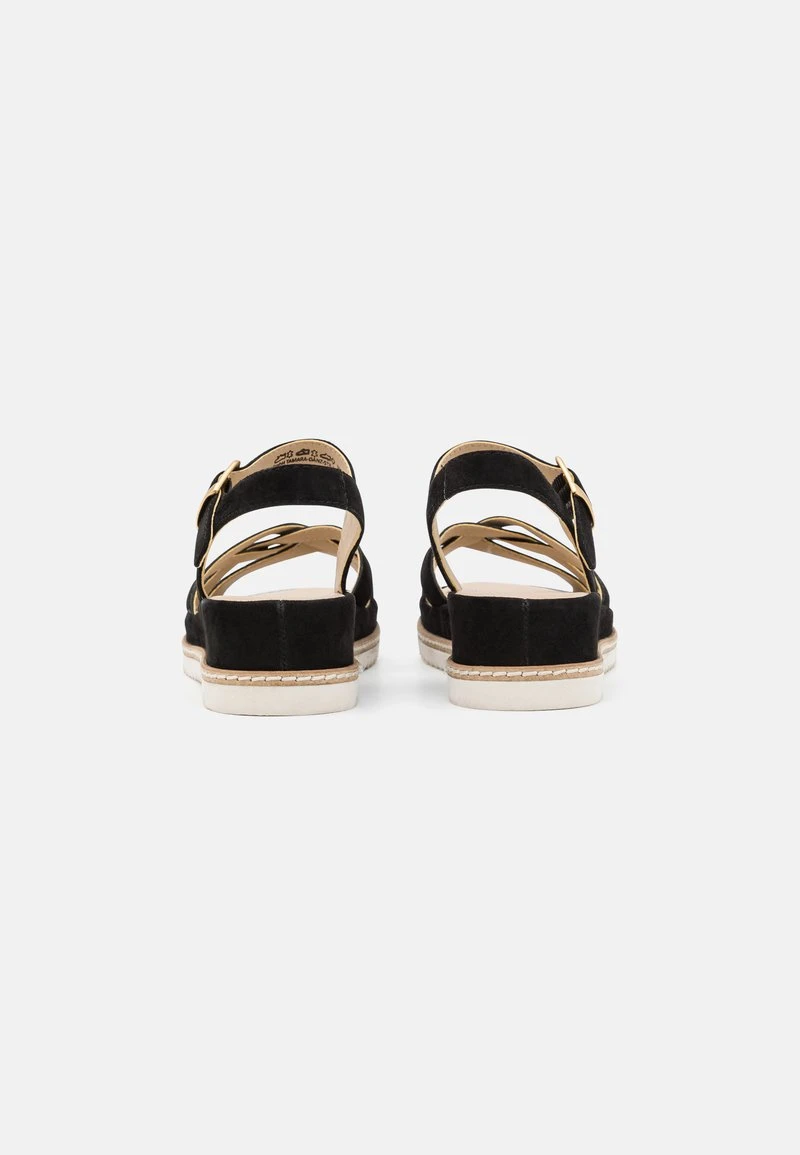 Anna Field LEATHER - Keilsandalette - Black 4 Anna Field LEATHER - Keilsandalette - Black – Bild 4