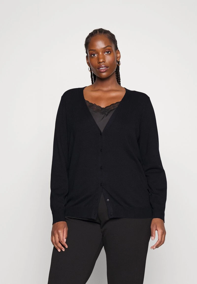 Strickjacke - Black 1 Strickjacke - Black