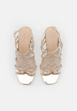 Anna Field LEATHER - High Heel Sandalette - Gold -Anna Field e2e0fb85ec4a42d49185f45641718138