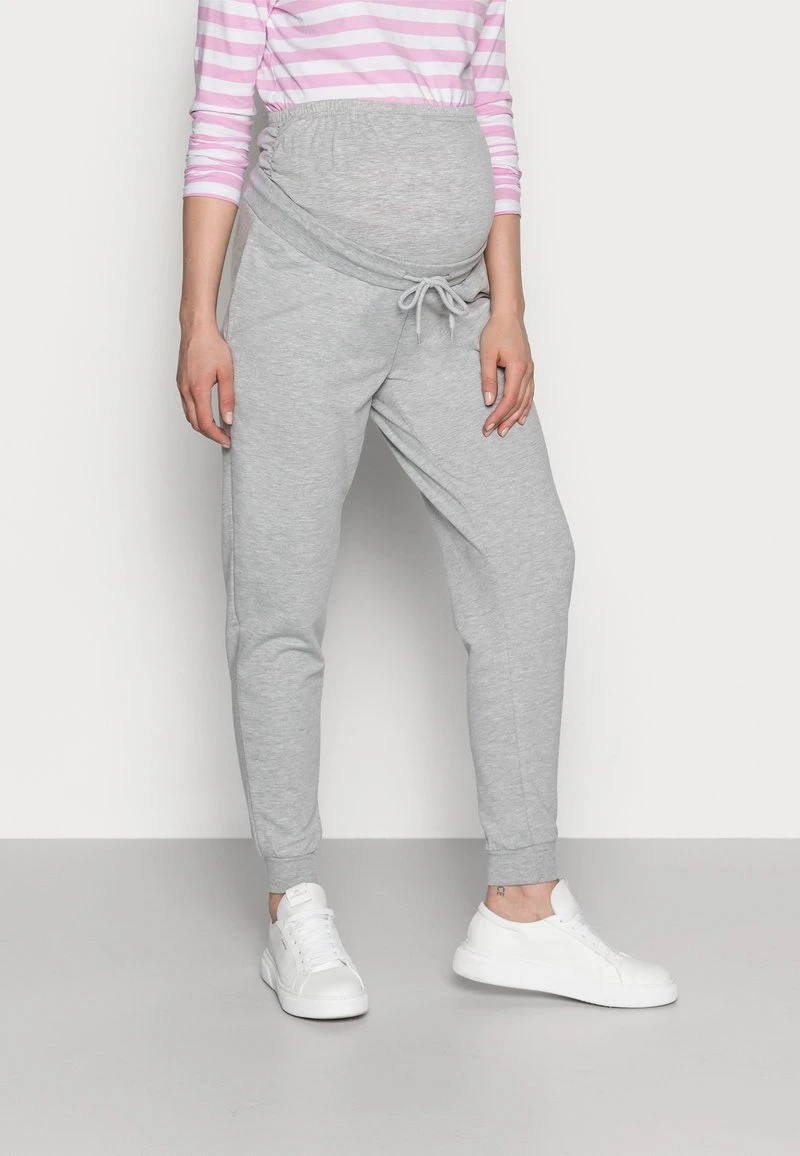 SLIM FIT JOGGERS - OVERBUMP - Jogginghose - Light Grey 1 SLIM FIT JOGGERS - OVERBUMP - Jogginghose - Light Grey