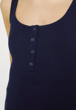 WITH PRESS BUTTONS - Top - Dark Blue 11 WITH PRESS BUTTONS - Top - Dark Blue -Anna Field fdce13ab39ee41aba7ea139a39ad26cf